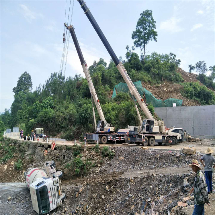 海南海南24小时应急道路救援吊装吊装现场实拍